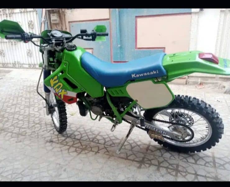 trail Kawasaki kdx 200 2