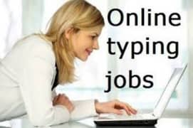 Females and Males Online part time home based data typing job