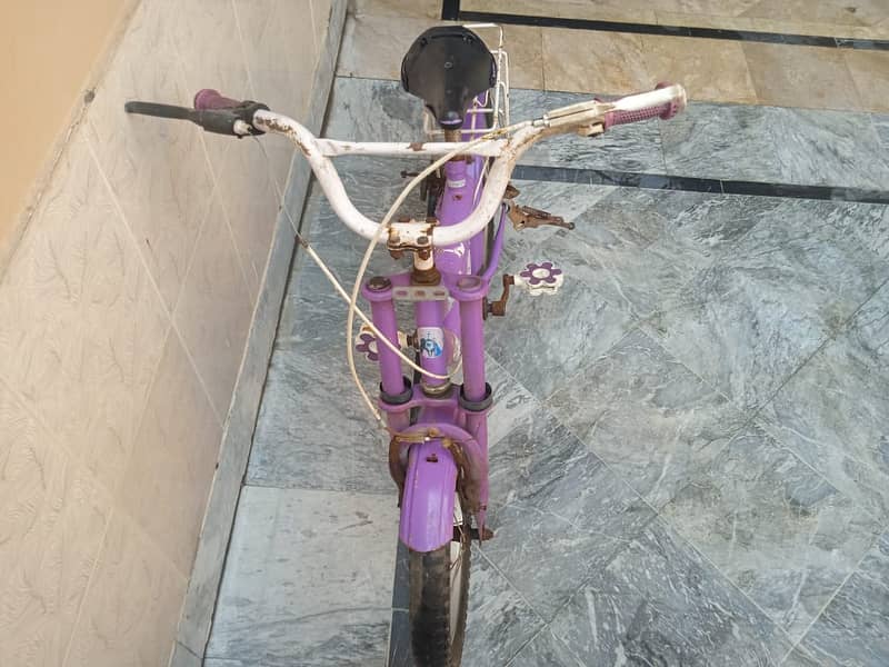 Bicycle for sale  for 5 to 10 years age Girls pink color 1