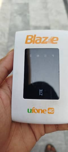 ufone Blaze 4G device WiFi device