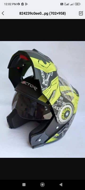 helmet flipup 3 in 1 Vector Super Air for bike 3