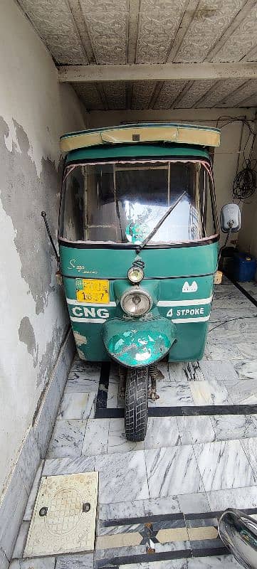 Sazgar rikshaw with disk brake,long body 3