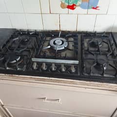 Gas stove, 5 points , used