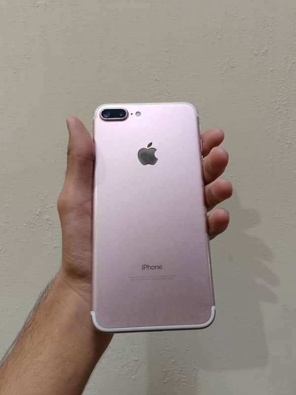 Iphone 7plus pta approved(exchange possible ) 1