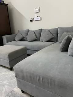 L shape sofa