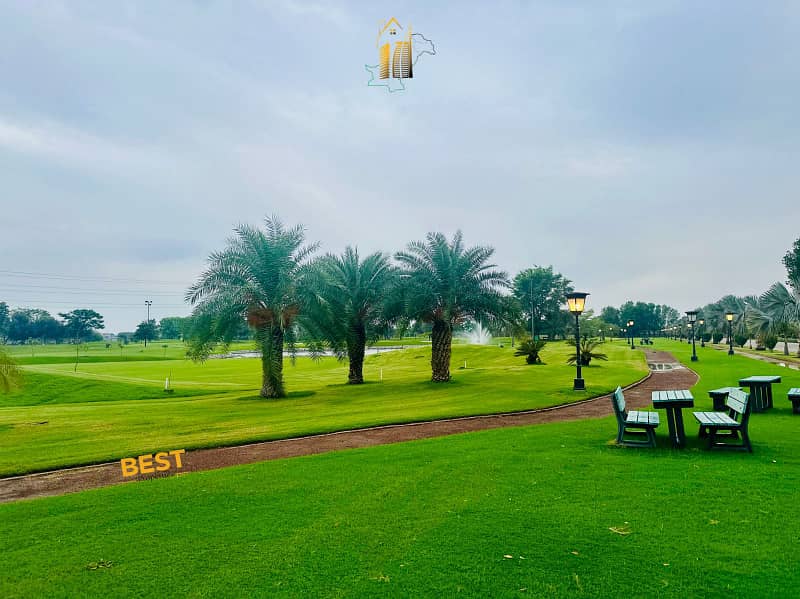 Exclusive Opportunity: 1 Kanal Plot Facing Golf In Golf Estate 2, Lake City Lahore Sector M 4 Finest Neighborhood 9