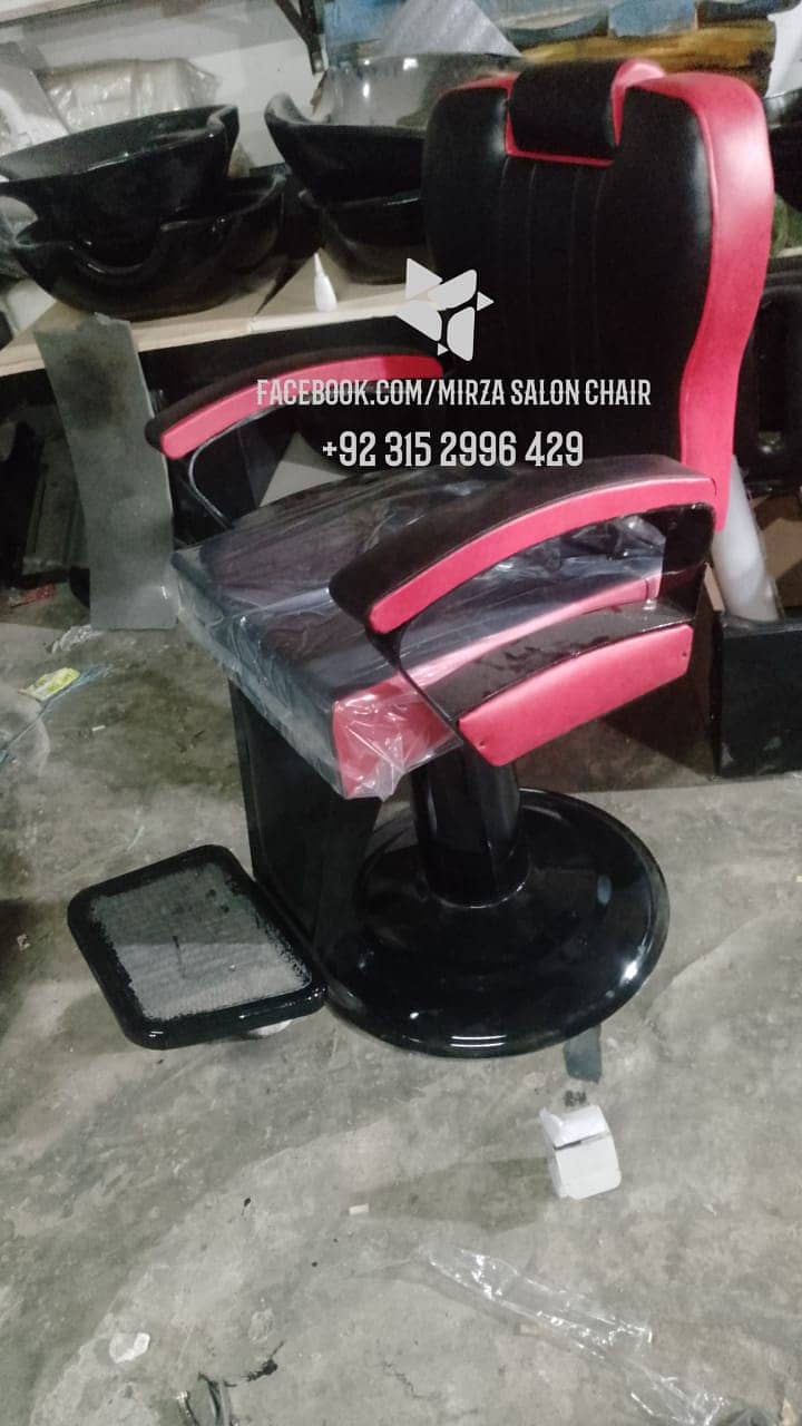 Saloon chair / Barber chair/Cutting chair/Massage bed/ Shampoo unit 19