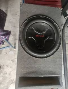 sound system, 12 inch JVC drvn woofer with 2 speaks