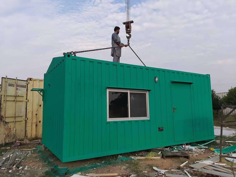 site office container office prefab cabin portable cafe cabins 2