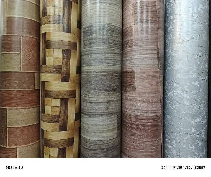 Vinyl Floor / Wooden Floor / Wallpaper / Blinds / Gym Mat/Fluted Pane 9