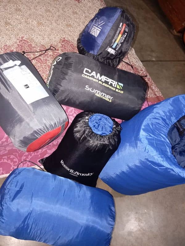 imported camping bags/sleeping bags 2