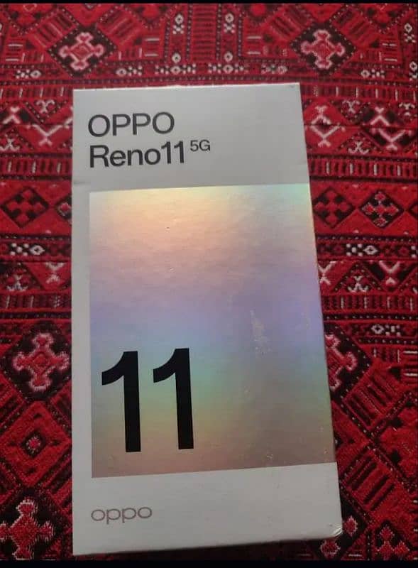 Oppo Reno 11 5g / 12GB + 256GB / Just Open Box 6