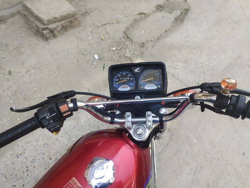 Honda 125 2019 model Islamabad number 1st owner 7