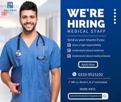 Medical Staff Required For Saleem Medical Center