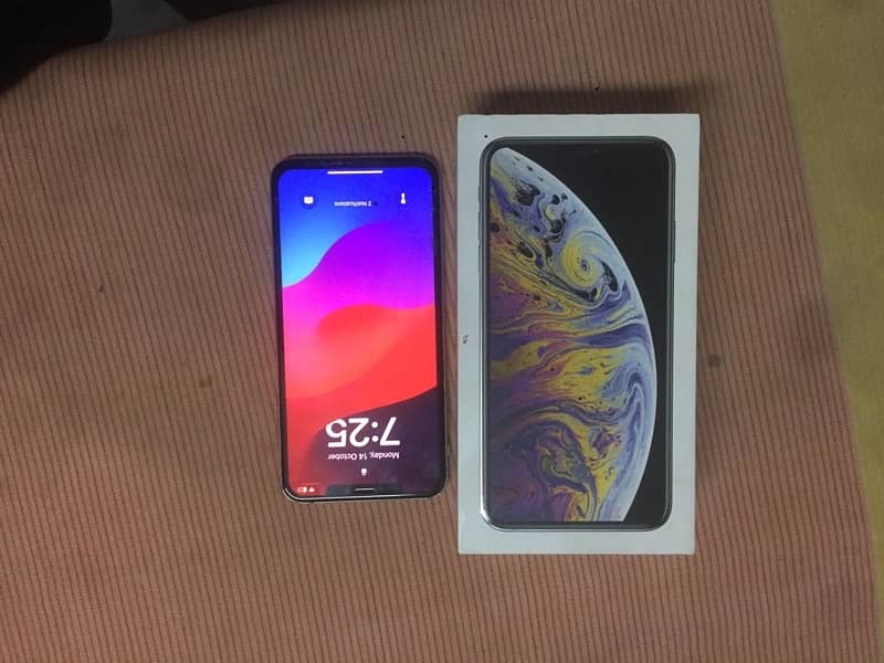 Iphone Xsmax 256gb with box 2