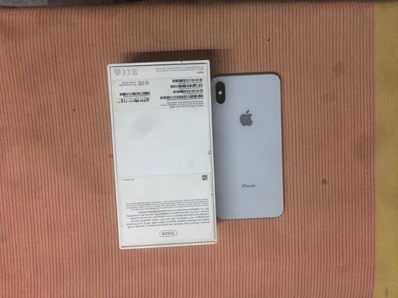 Iphone Xsmax 256gb with box 4