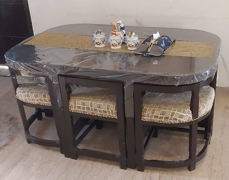 space saving 6 seater dining table 2