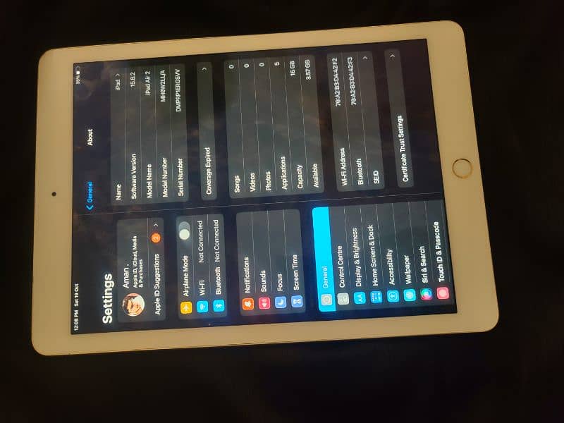 Ipad Air 2 All ok 10/10 LLA model 3