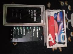 Samsung A10S With box only