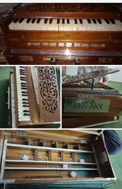 3 line indian folding portable harmonium