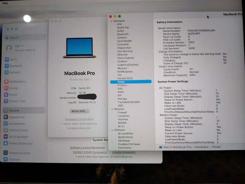 Macbook Pro M2, 13", (CTO 16/256) Developers Machine 3