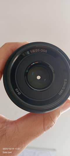 Sony E Mount 35mm f/1.8 OSS APS-C Prime Lens For Mirrorless Camera