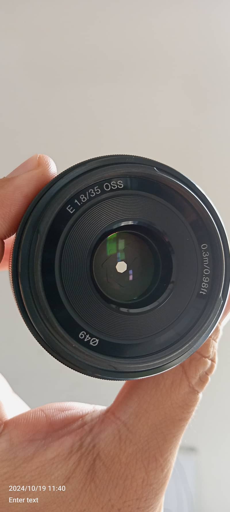 Sony E Mount 35mm f/1.8 OSS APS-C Prime Lens For Mirrorless Camera 4