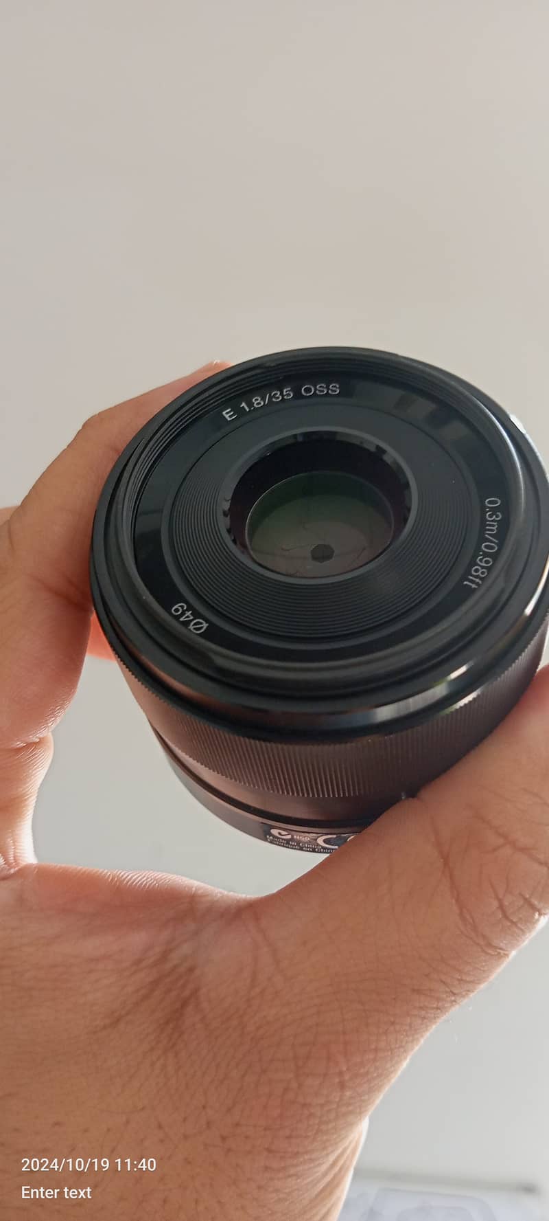 Sony E Mount 35mm f/1.8 OSS APS-C Prime Lens For Mirrorless Camera 6