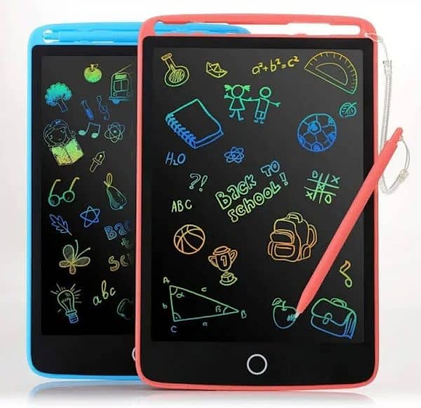 (12 Inch Multi Color) Lcd Writing Tablet Electronic Slate Learning To 2