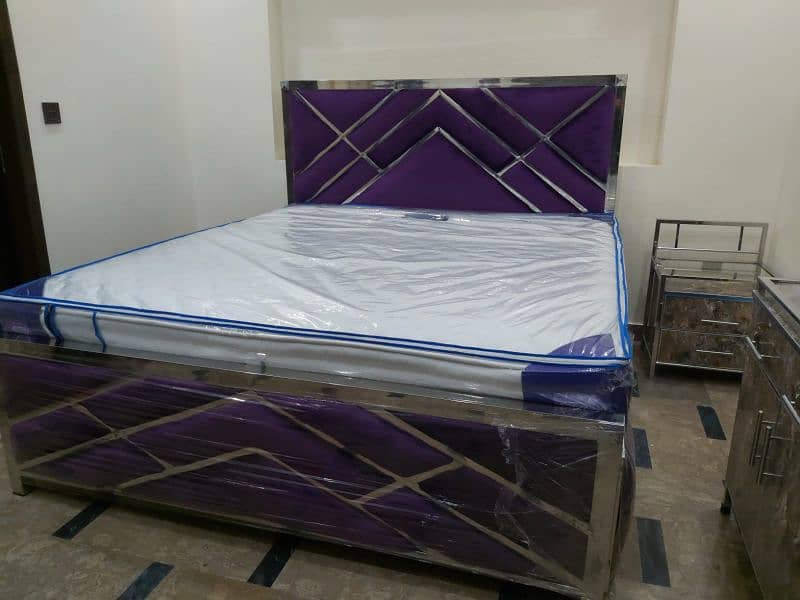 Stainless Steel Bed Double Bed Non Magnet 1