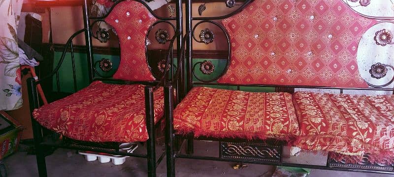 Iron Sofa Set in very good condition 4