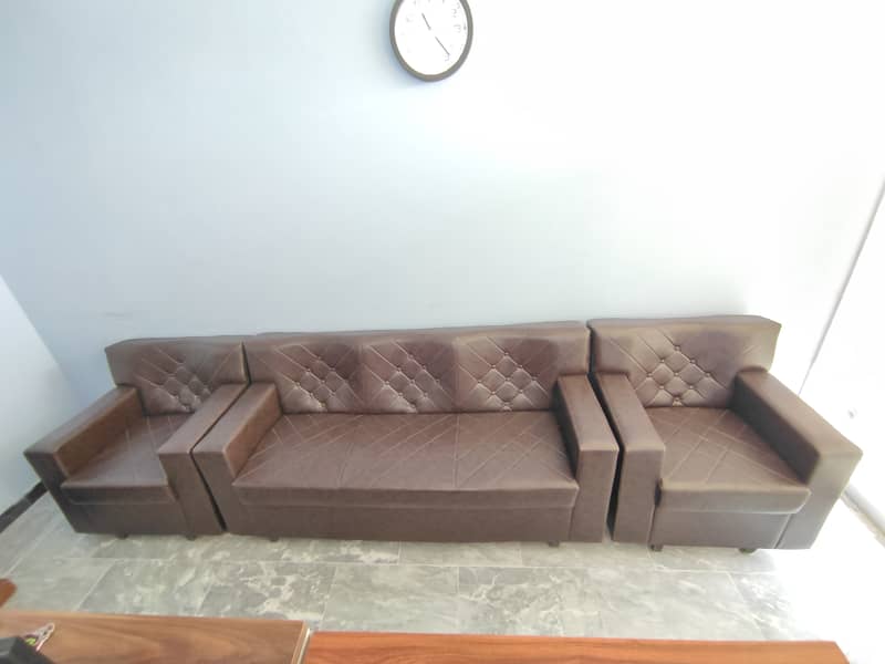 Leather Sofa Set 1