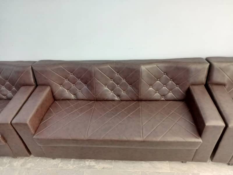 Leather Sofa Set 5