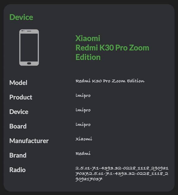 Xiaomi Redmi K30 Pro Zoom Edition 30x Zoom 8