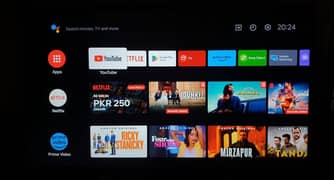 TCL 55" SMART ANDROID 4K UHD Slightly 1.5 year Used, In Excellent