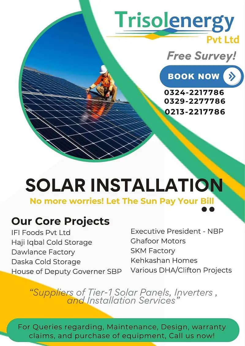 Solar Panel Installation (Complete in 7 days) (ONGRID/ HYBRID System) 12