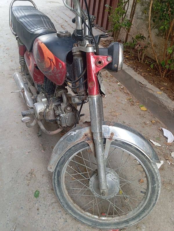 Pak Hero bike 70cc 4