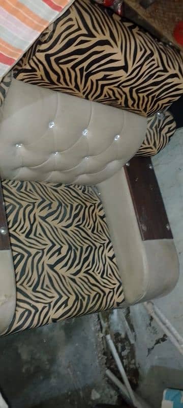 sofa set single + double 1