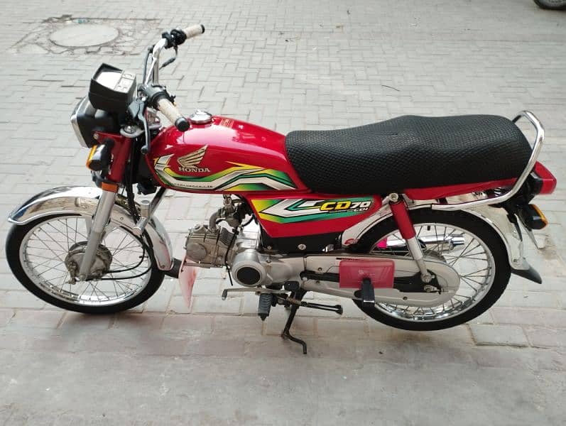 Honda Cd 70 2023 Model Lush 2