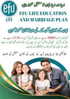 EFU Life Education Plan Starting with Just 35000 per year