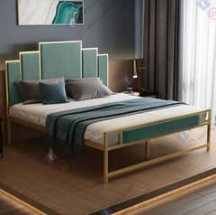 Iron Double Bed | Steel Bed | Furniture 0