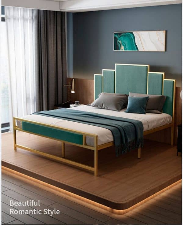 Iron Double Bed | Steel Bed | Furniture 4