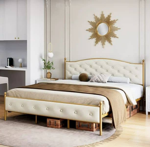 Iron Double Bed | Steel Bed | Furniture 6