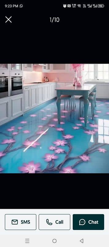 3D Epoxy & Normal Floor Available With Fitting 5