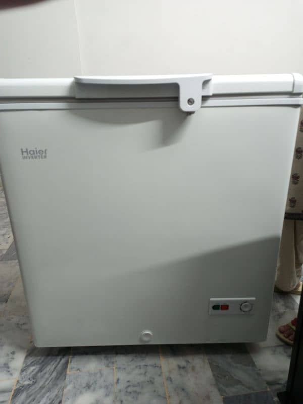 Haier Inverter Freezer New Condition 1