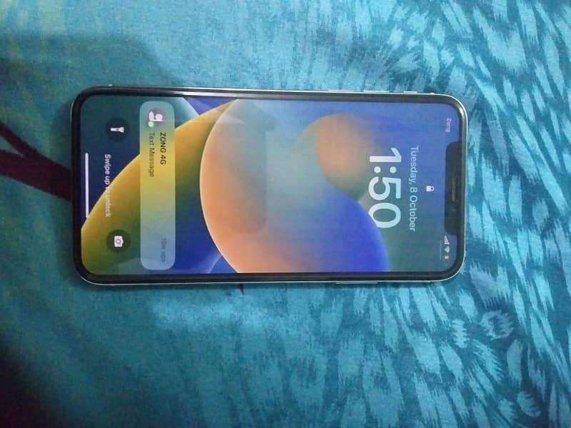 iPhone x 256gb Pta approved Face ID ok True Tone ok battery 100 1