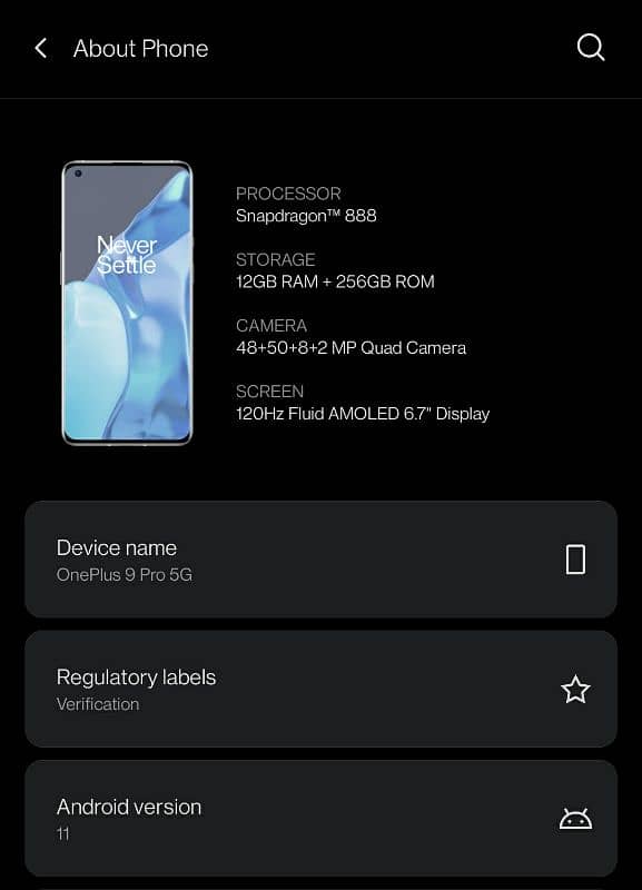 Oneplus 9pro 12/256 Approved 12