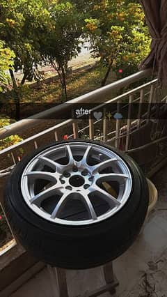 Racing harts 15 inch multi pcd rims ultra light