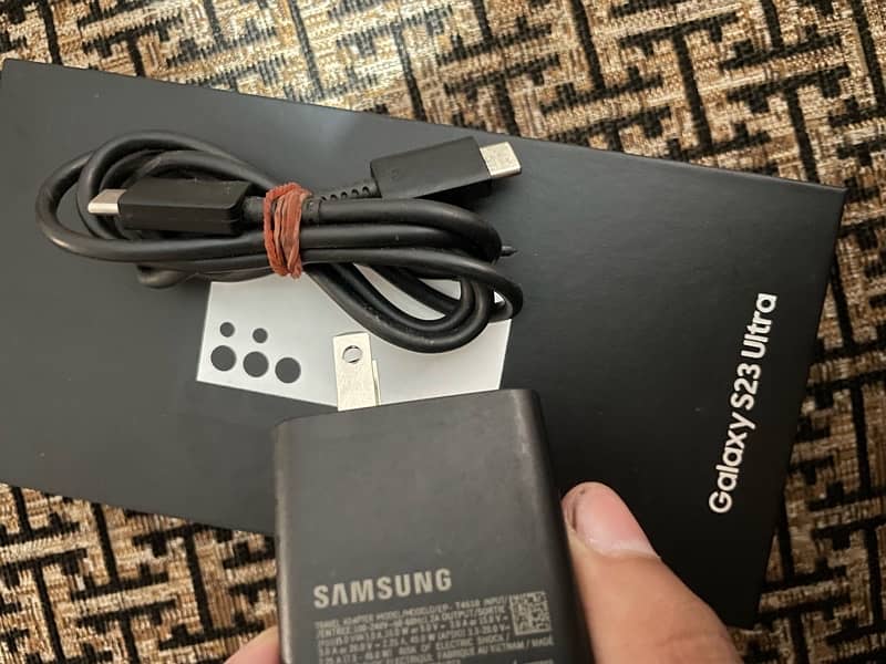 SAMSUNG S23 ULTRA KA 100% ORIGINAL CHARGER HY 2