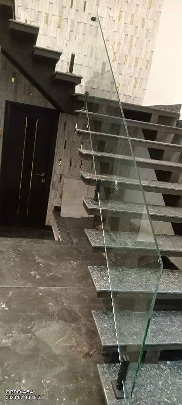 Glass railng / Stair glass railng / terrace glass railng 8